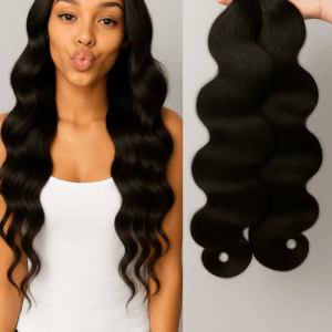 Body Wave Hairstyle Examples Model