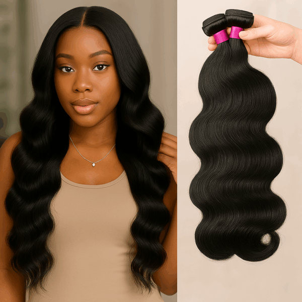 Black Girl Body Wave Hairstyle